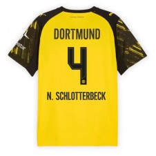 Borussia Dortmund Nico Schlotterbeck #4 Hemmatröja 2025-26 Korta ärmar